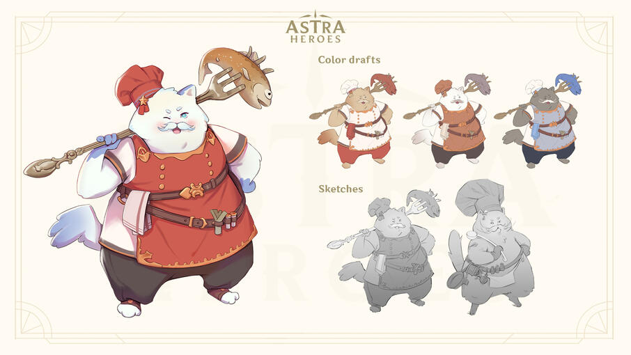 Astra Heroes - The Chef Concept